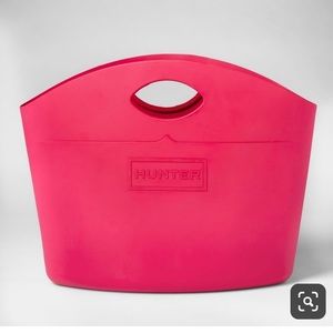 Hunter for Target Pink Rubber Tote